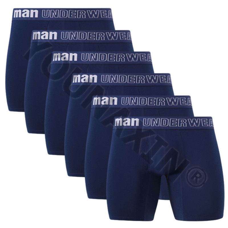 Bamboo Fiber Trunk - Men's 6 Pack Big Size Sport