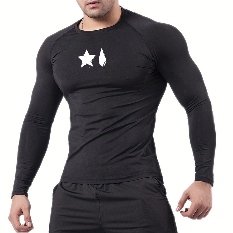 Spider Print Compression Shirt - Base Layer Top review and price