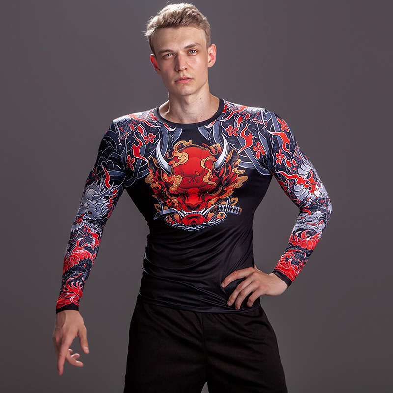 2/3PCS Men Jiu jitsu Tracksuit - Compression Long Pant review and price