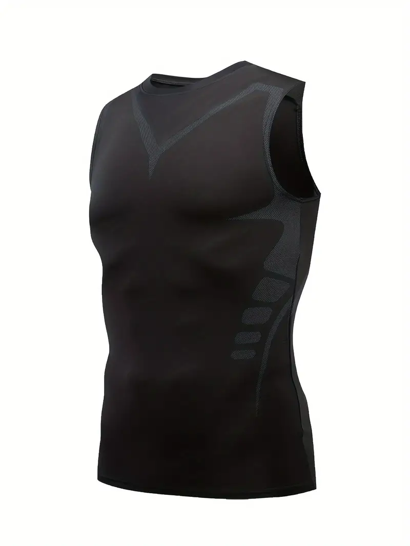 Men's Tight Vest Compression S - T Shirt Tight Fit review and price