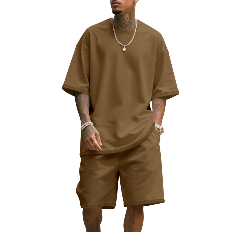 Men's Casual Two Piece Set Sum - T Shirt Tight Fit review and price