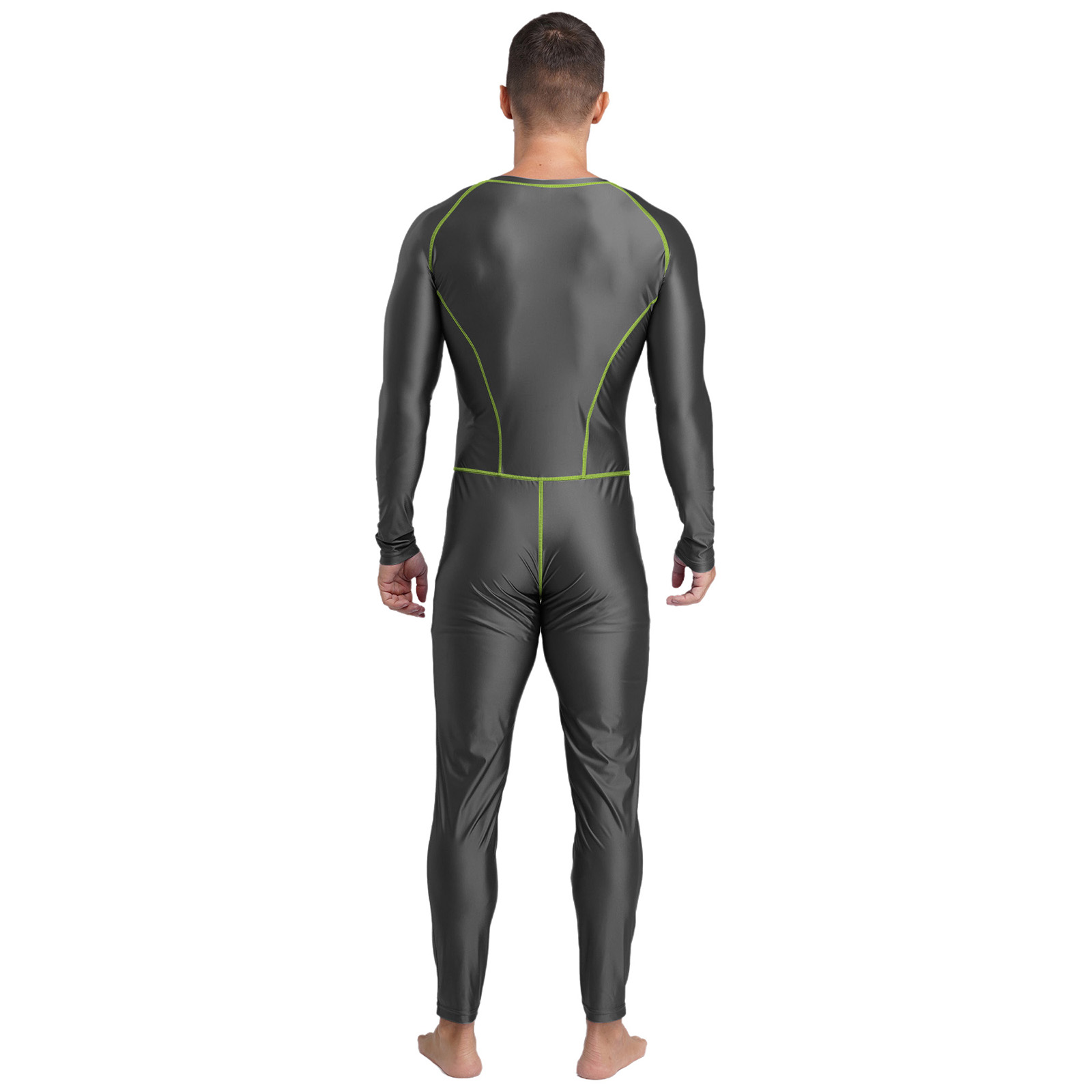 Swimwear Mens Swimsuit Glossy  - Compression Long Pant review and price