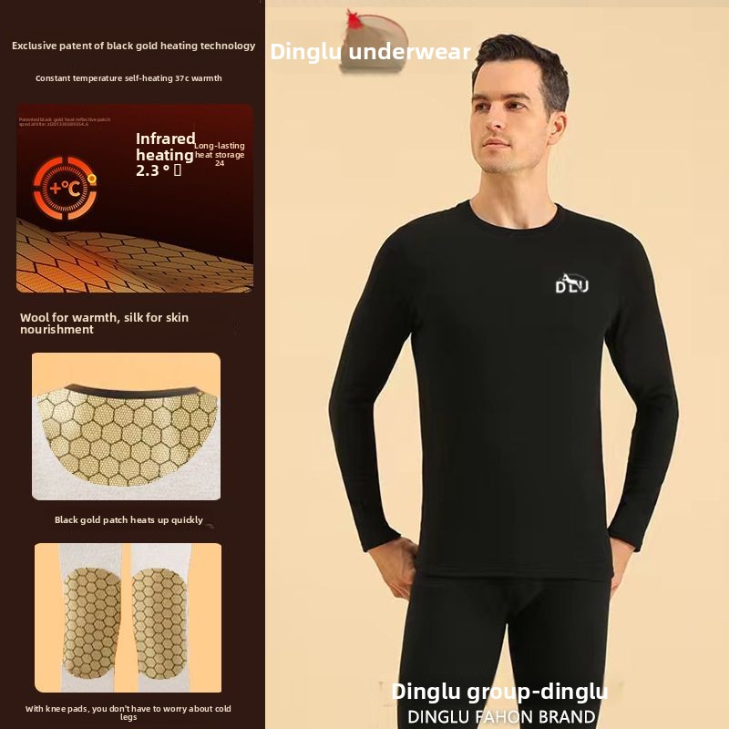 Deer Black Gold Graphene Self- - Thermal Long John review and price