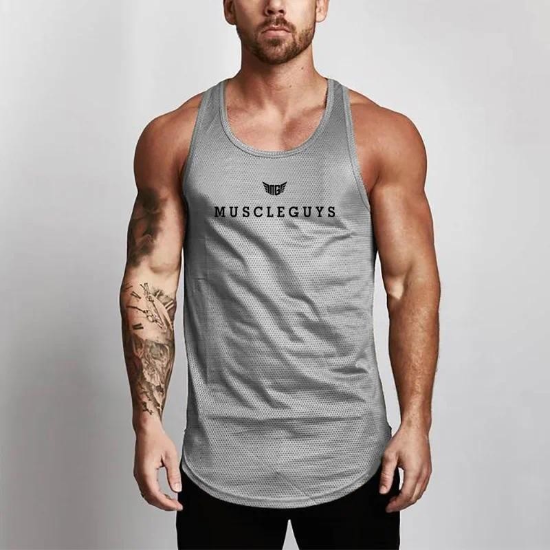 Summer Men New Mesh Quick Dry  - Sleeveless Undershirt review and price