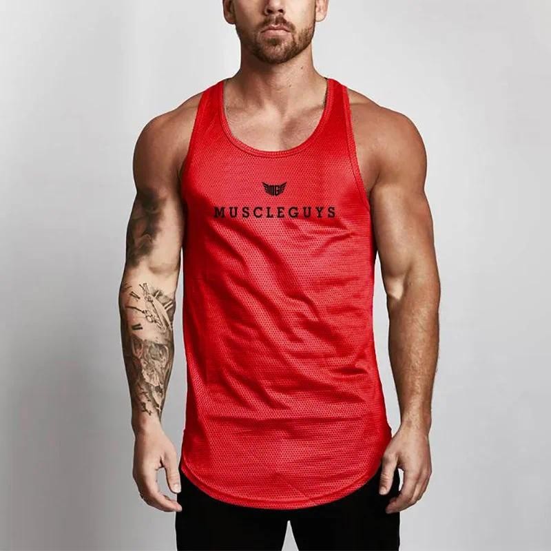 Summer Men New Mesh Quick Dry  - Sleeveless Undershirt review and price
