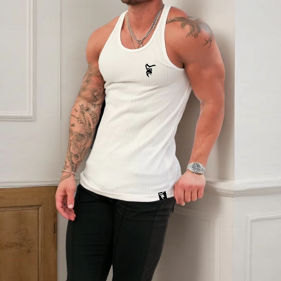 NEW Men's Quick Dry Running Ta - Sleeveless Undershirt review and price