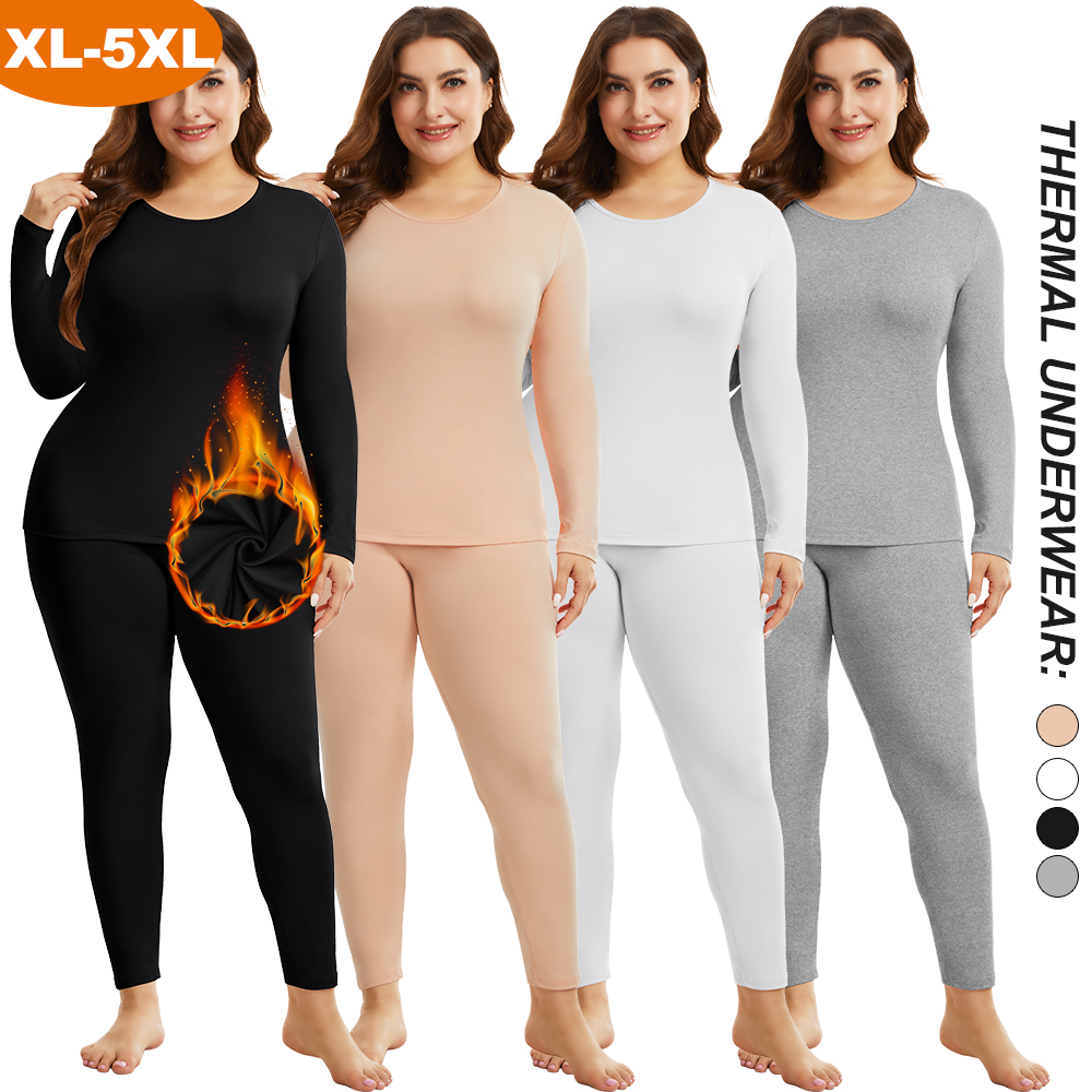 Plus Size Warm Thermal Underwe - Thermal Long John review and price