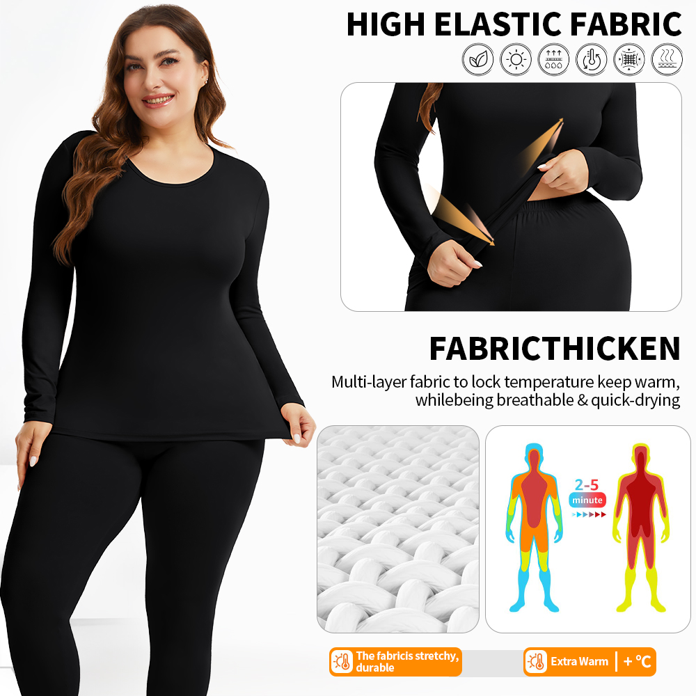Plus Size Warm Thermal Underwe - Thermal Long John review and price