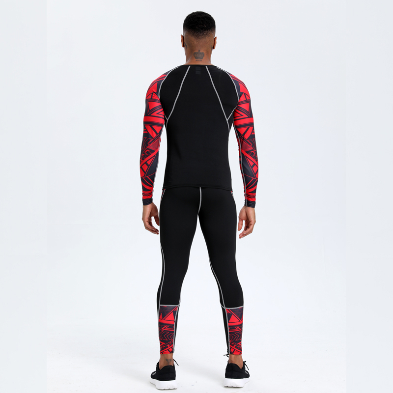 Men's PRO Sports Fitness Suit: - T Shirt Tight Fit review and price