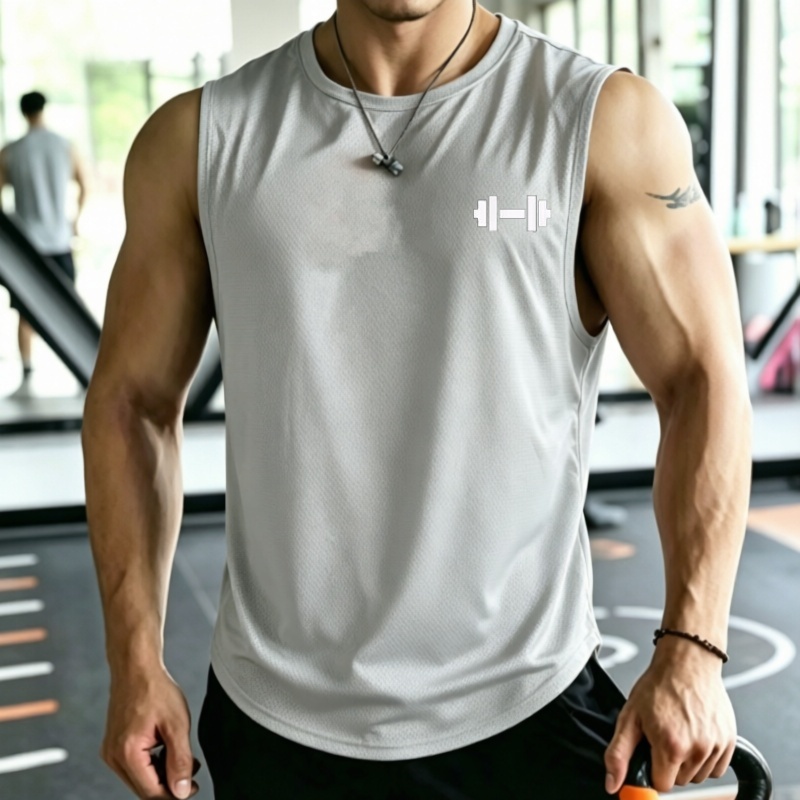 2026 Men mesh Quick Dry Tank T - Undershirt Crew Neck review and price