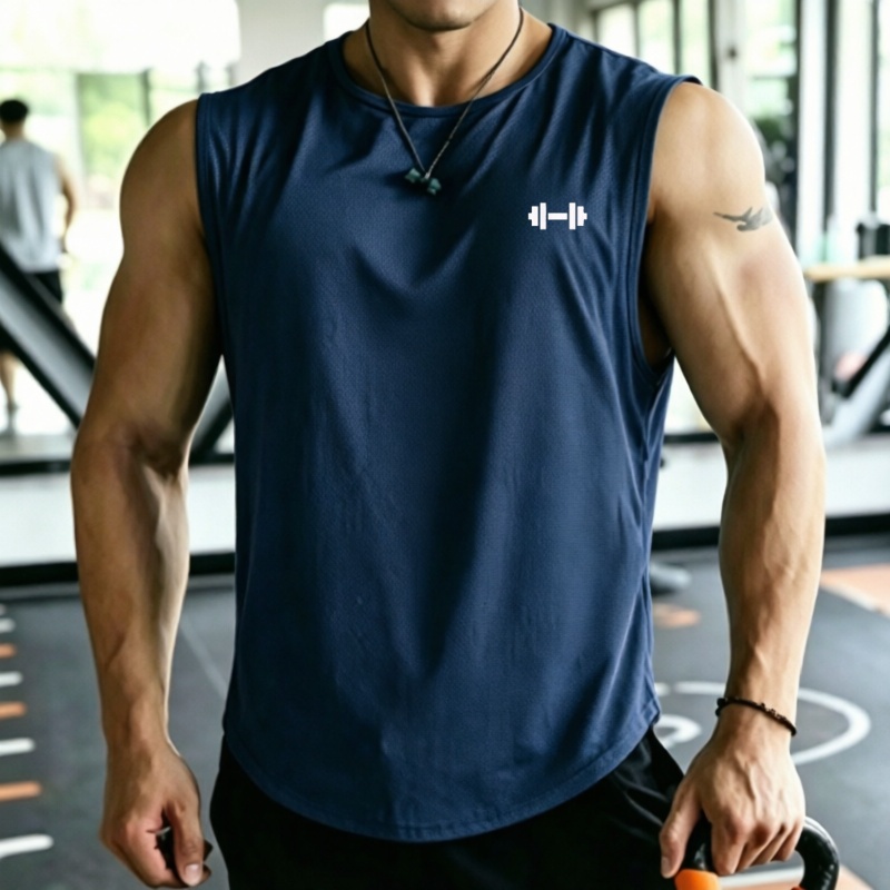 2026 Men mesh Quick Dry Tank T - Undershirt Crew Neck review and price