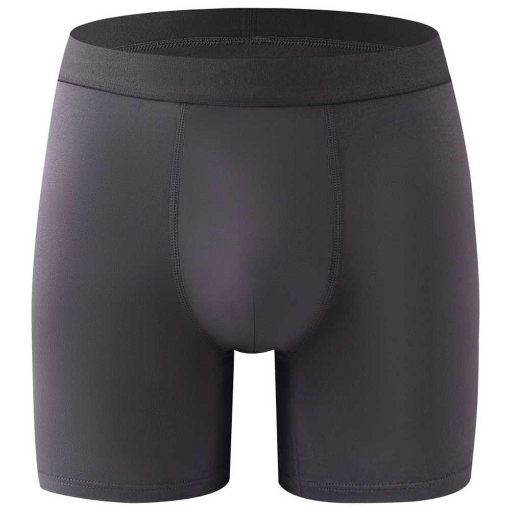 Men Long Leg Boxers Breathable - Bamboo Fiber Trunk review and price
