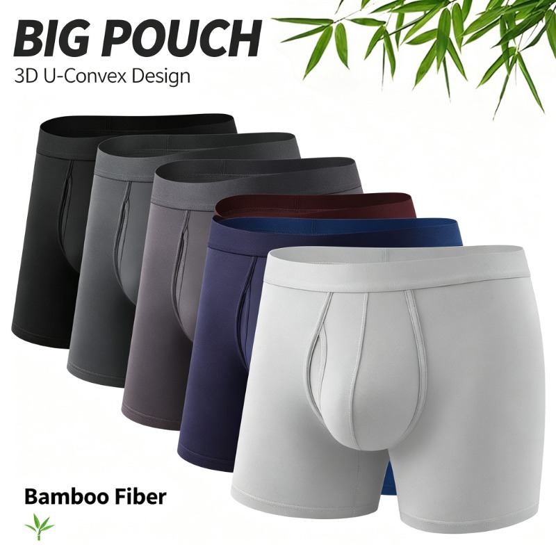 Men Bamboo Fiber Boxer Briefs  - Bamboo Fiber Trunk review and price