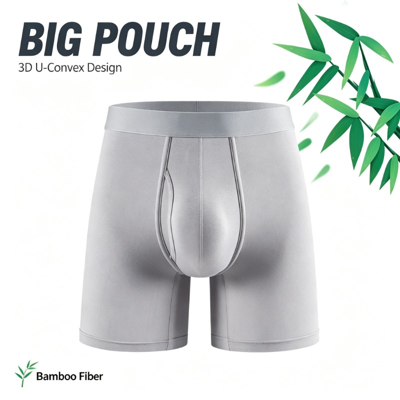Men Bamboo Fiber Boxer Briefs  - Bamboo Fiber Trunk review and price