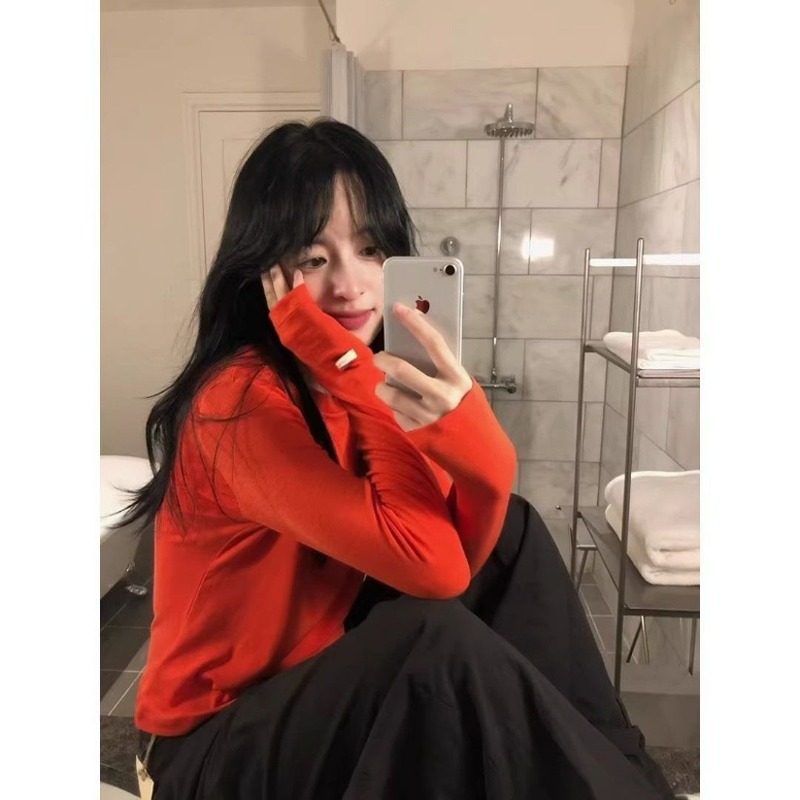 Women Crew Neck Long Sleeve To - Undershirt Crew Neck review and price