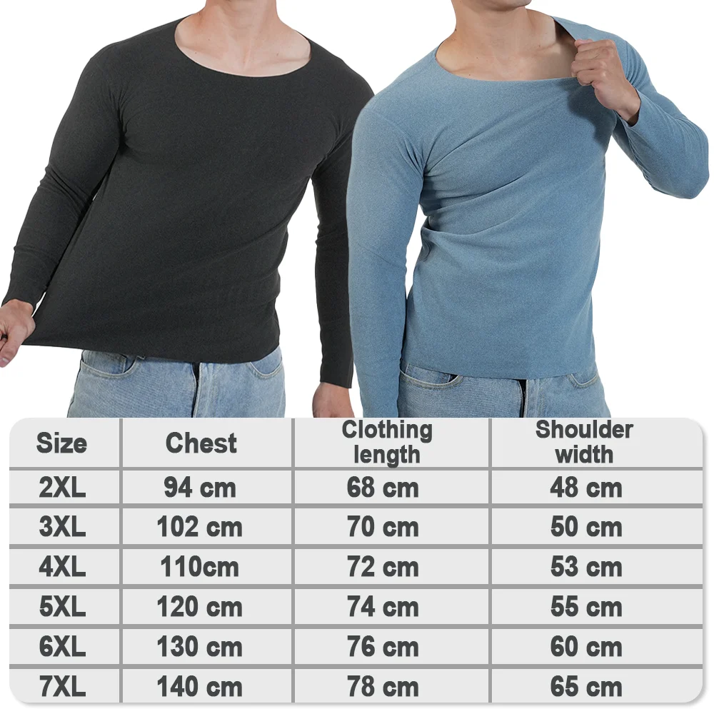 Men Thermal Underwear Long Sle - Undershirt Crew Neck review and price