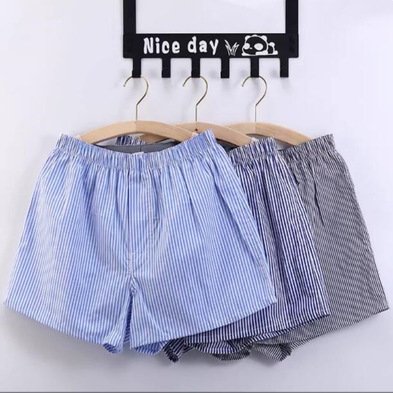 3 pc/lot M-3XL Classic Plaid M - Boxer Brief Pack Cotton review and price