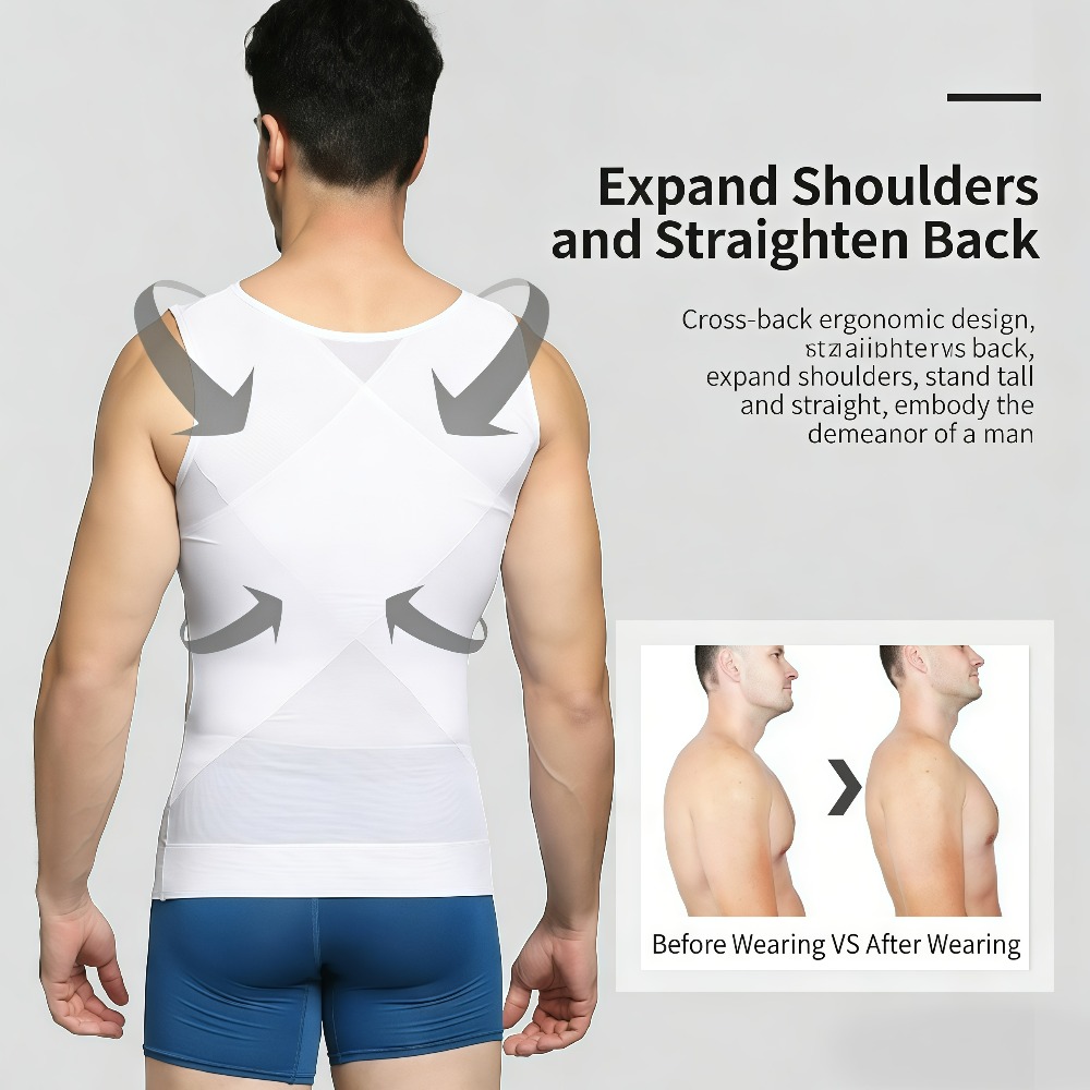 Sleeveless Body Shaper Vest fo - Sleeveless Undershirt review and price