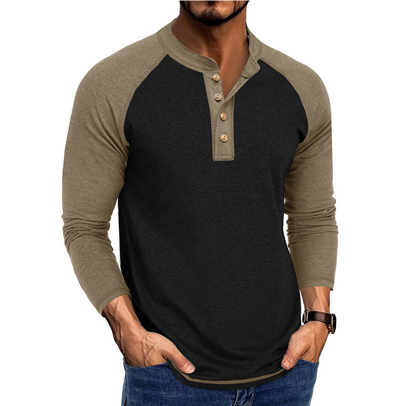 Men's New Long Sleeve Henley S - Base Layer Top review and price