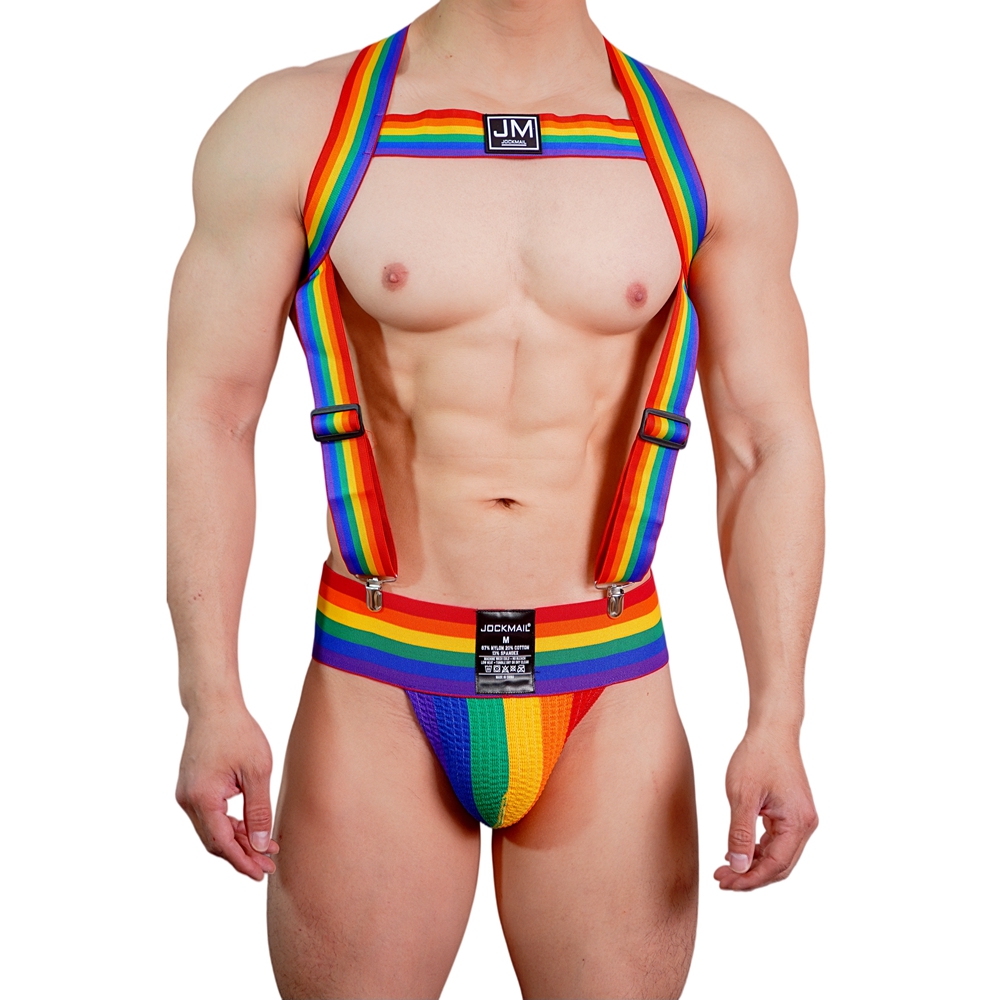JOCKMAIL Rainbow Body Harness  - Jockstrap Athletic review and price