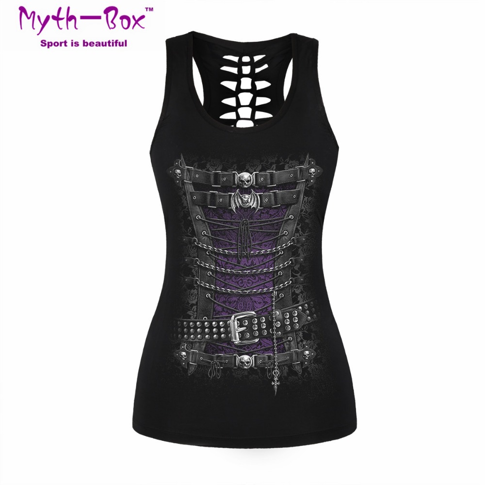 Women Sport Vest Bad Cat Print - Sleeveless Undershirt review and price