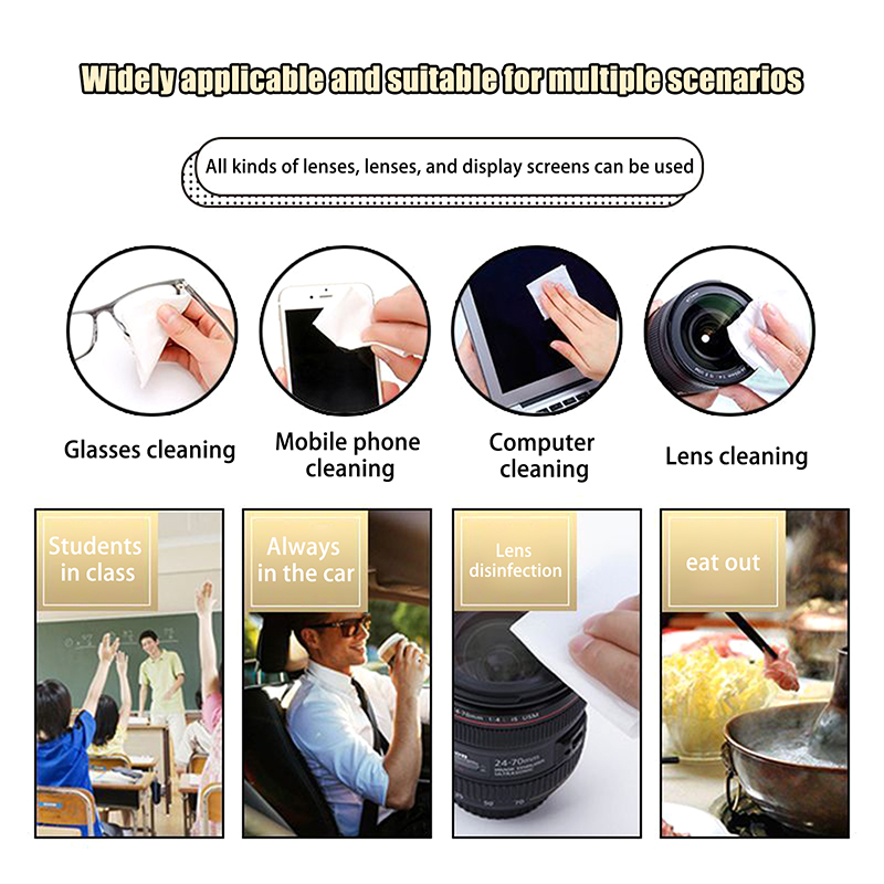 ★▲100pcs Lens Cleaning Wipes M - Bamboo Fiber Trunk review and price