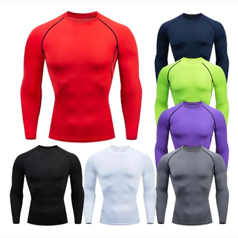 Men Sport T-shirt Quick Dry Bo - T Shirt Tight Fit review and price